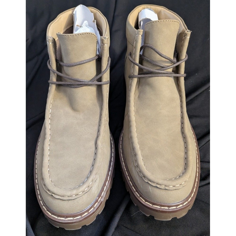 Sonoma Goods For Life Men's Foster Chukka Boots – Taupe – 9.5 – NEW!